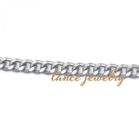 Good Quality Welded White/Gold Plated Metal Chain