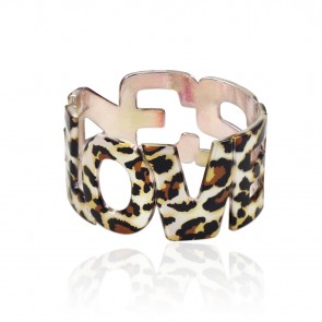 Punk Leopard Temperament  Gold Plated Bracelet