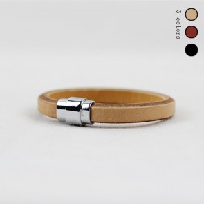 Japanese cattle couple vegetable tanned leather retro pure leather belt pure leather bracelet personalized wrist bracelet