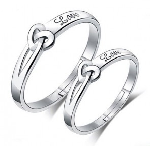 Korean Fashionable Accessories Couple Rings Man And Woman Lovers Ring Opening Ring