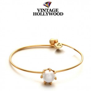 The New High-end Jewelry Supply Simple Pearl Bracelet Bangles Accessories