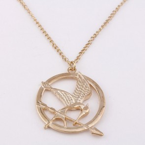 European And American Fashion Jewelry The Hunger Games: Mockingjay Character Pendant Necklace