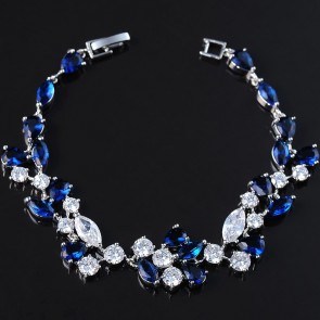 Yiwu Factory Direct Wholesale 2016 New Style AAA Zircon Crystal Diamond Bracelet