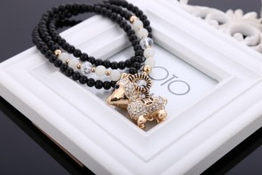 Lucky Cute Little Cardigan Chain Exquisite Accessories Lovely Temperament Pendant Necklace