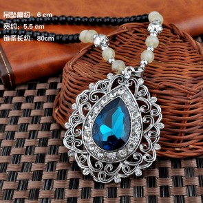 Korean Jewelry Beads Retro Sweater Chain Necklace