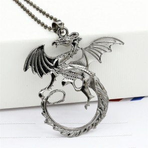 European And American Style Jewelry Game Of Throne Targaryen Dragon Pendant Necklace