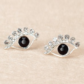 2016 Creative New Style Earrings High-grade Black Gem Diamond Hypoallergenic Earrings