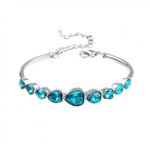 Austrian Crystal Bracelet Korean Style Fashionable Nine Love Heart Bracelet