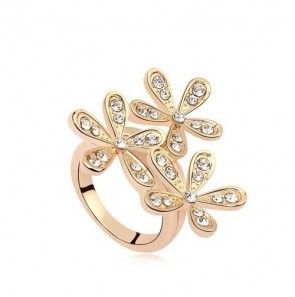 Aliexpress New Joint Ring Stall Selling Leaves Six Sets of Personality Wild Ring