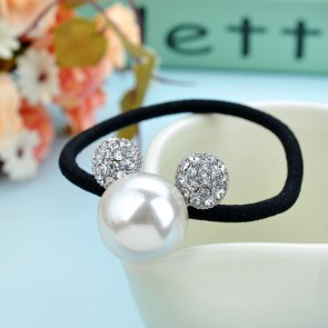 Wholesale Korean Fashion Pearl Inlaid Full Diamond Butterfly Network Models Factory Wholesale Waterfall Hair Band