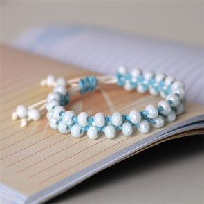 Top Selling Ceramic Jewelry DIY Hand-woven Lanyard Female Bracelet