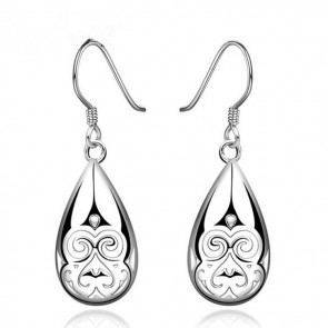 European And American Style Jewelry Fashionable Silver Monkey Face Eardrop Earrings