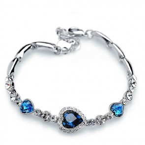 Internet Explosion Model Korean New Fashionable Style Rhinestone Diamonds Paved Bracelet