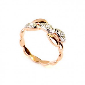 European And American Fashionable Jewelry Austrian Crystal Diamond Ring