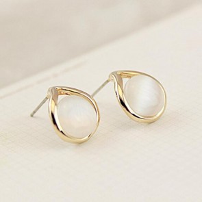 water drop earrings women personalized opal earring allergy free earrings