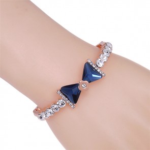 2016 Korean bride style jacket decorated paragraph sapphire bow bracelet jewelry wholesale fashion female models bracelet