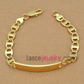 Fancy Stainless Steel Golden Bracelets