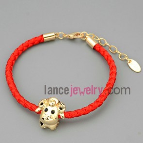 Pleasant animal model chain link bracelet