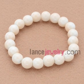 Fashion stone bead bracelet.