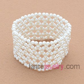 High quality pearll wrap bracelet.