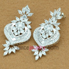 Fashion drop earrings with new patterns design