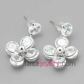 Four petals earrings