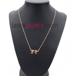 Fashion necklace with lovely children decoration