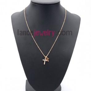 Holy cross decoration necklace