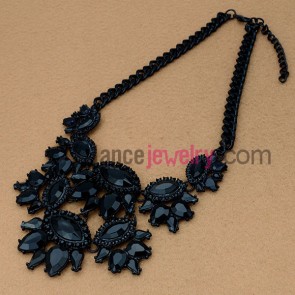 Cool series sweater chain necklace with special shape