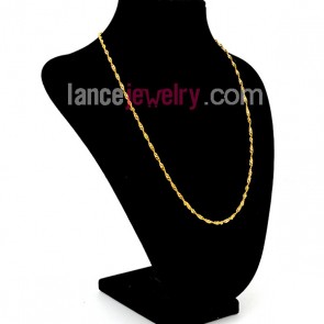 Unique Golden Stainless Steel Necklace Chain
