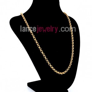 2014 New Golden Stainless Steel Necklace Chain
