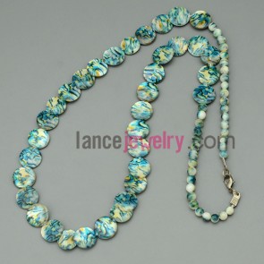 Gorgeous shell and bead necklace