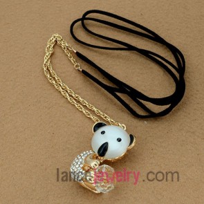Lovely koala model decoration chain necklace