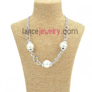 Fashion chain link decorated sweater chain