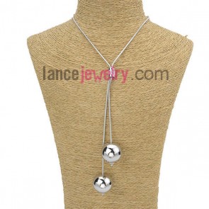 Nice acrylic beads pendant sweater chain