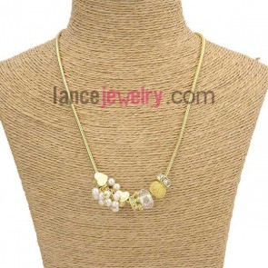 Sweet crown decoration sweater chain