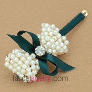 Fashion bow tie model decoration hair clip