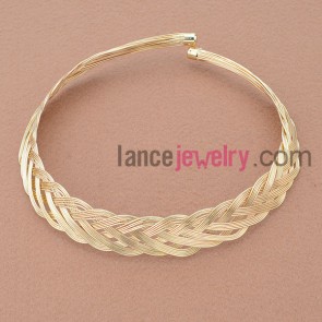 Elegant seed bead ornate iron hair band