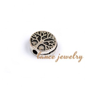 Zinc alloy pendant,a 0.85g star shaped pendant with printing many small points