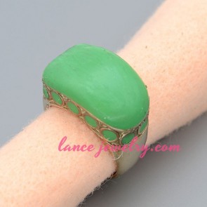Light green zinc alloy in the square model decoration