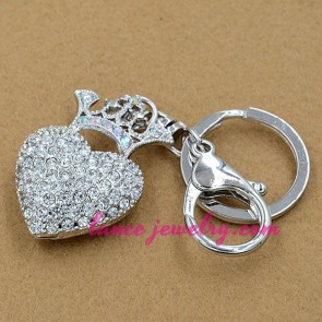 Sweet heart model pendant decoration key chain