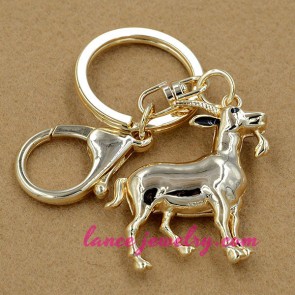 Distinctive key chain with goat model pendant