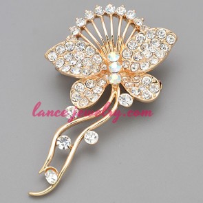 Lovely butterfly design brooch 