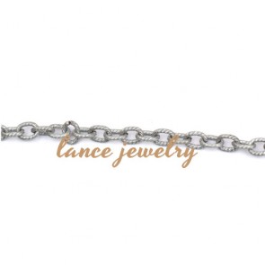 New cross-shaped iron chain,white or gold