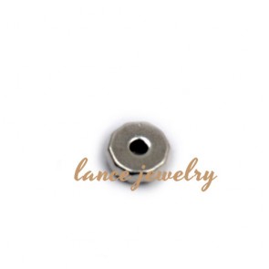 small ring with hole inside,zinc alloy pendant