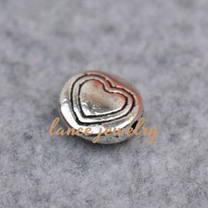Wholesale Heart Shape Zinc Alloy Findinfs for Jewelry