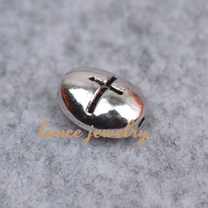 Hot selling cross shape 1.54g zinc alloy pendant for wholesale