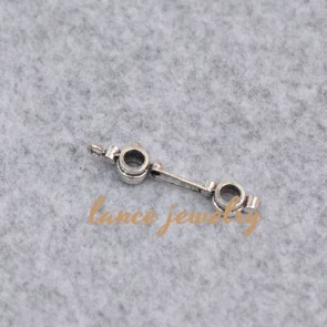 Simple Charming Supply Barbell Key Zinc Alloy Pendant 