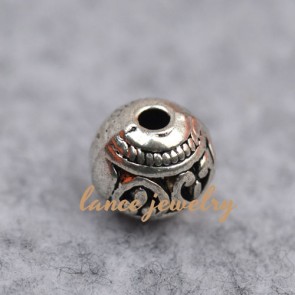 Fashion Engraved Beads Alloy Zinc pendant for Jewelry 