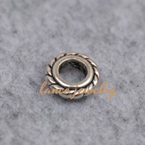 Best durable new ring shaped 0.77g zinc alloy pendant